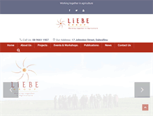 Tablet Screenshot of liebegroup.org.au
